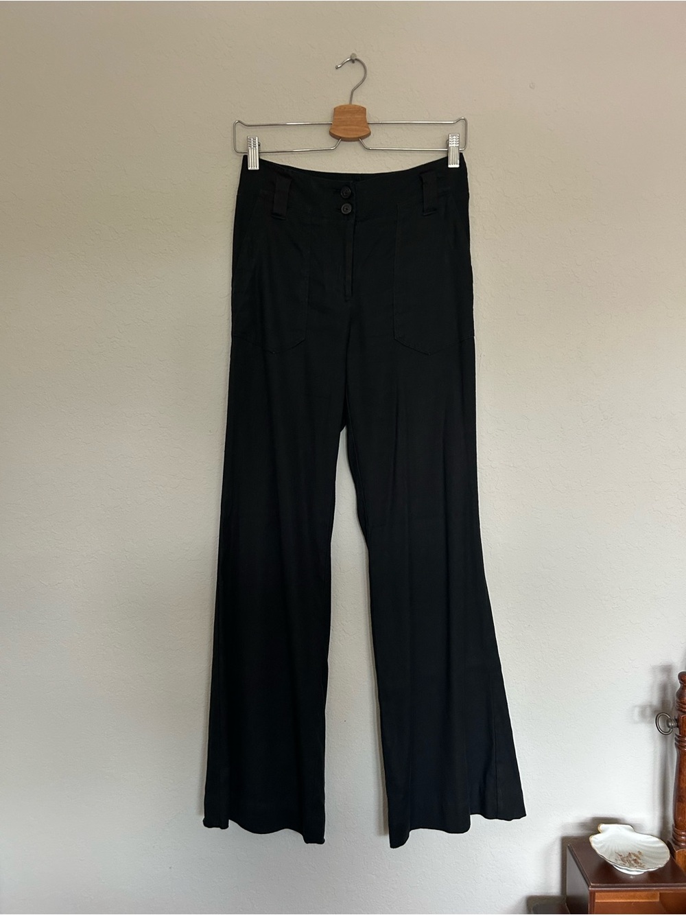 Anthropologie Linen Trouser